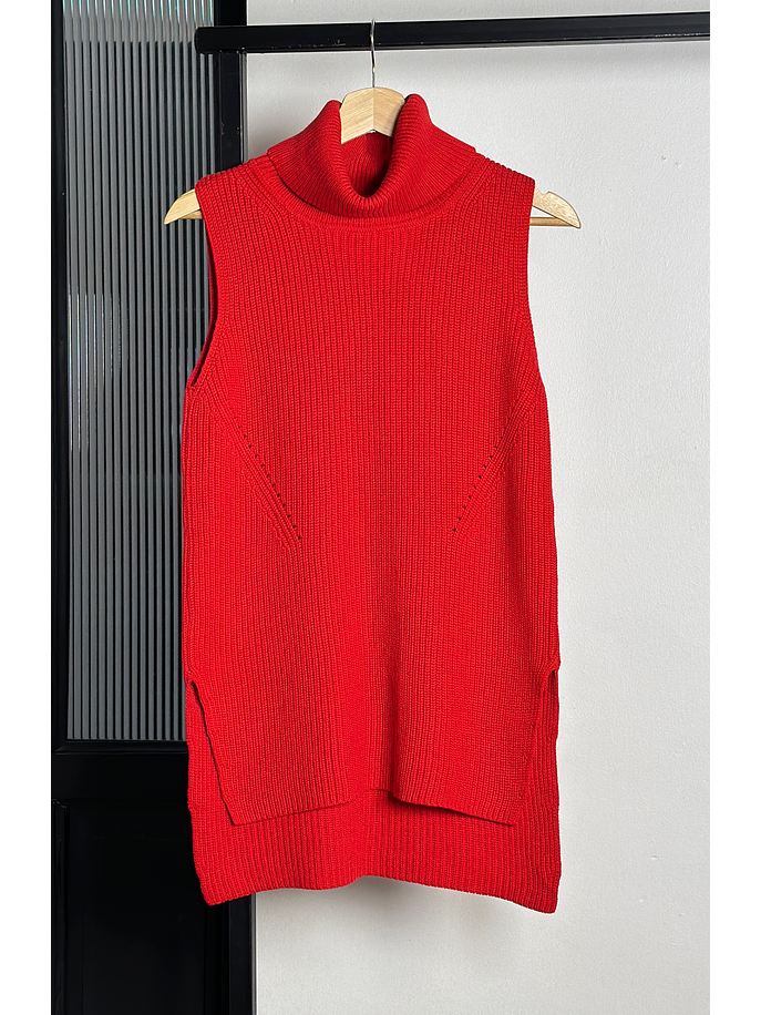 Chaleco sin mangas largo 1