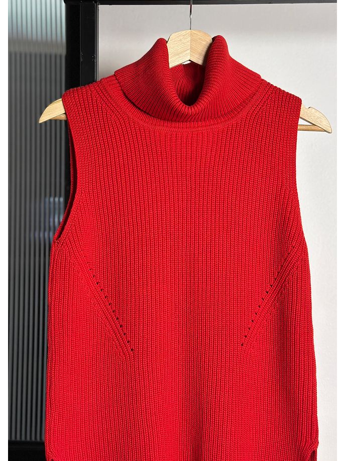 Chaleco sin mangas largo 2