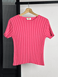 Top fucsia acanalado - Miniatura 1