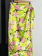 Falda floreada satinada - Miniatura 1
