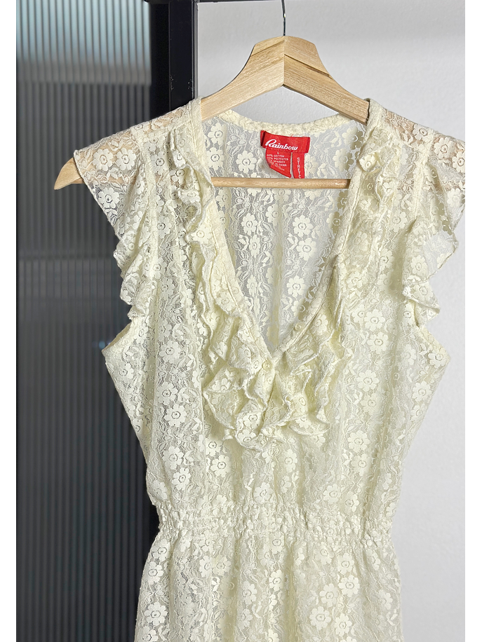 Top encaje elasticado 2