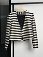 Blazer corto rayado - Miniatura 1