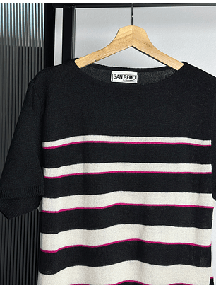 Polera de punto vintage