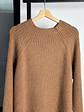 Suéter café acanalado - Miniatura 2