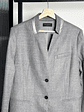Blazer de lana gris jaspeado - Miniatura 2