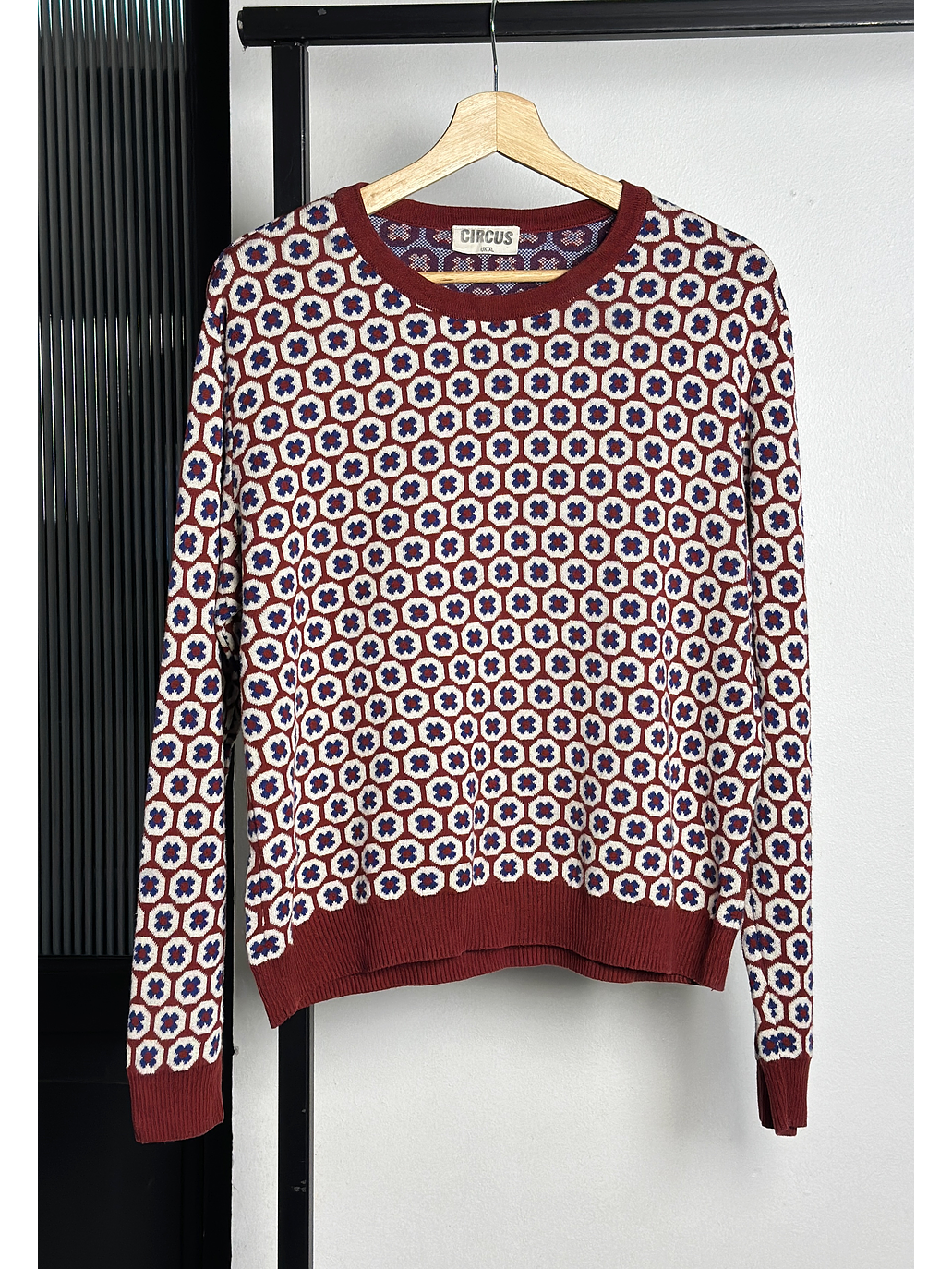 Chaleco floreado algodón  1