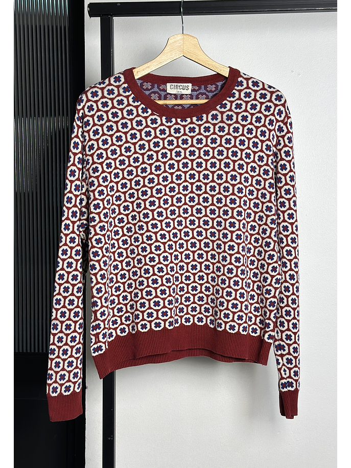 Chaleco floreado algodón  1