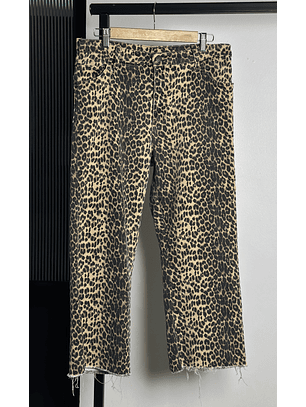 Pantalón mezclilla animal print