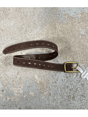 Cinturón cuero café