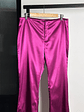 Pantalón fucsia satinado vintage - Miniatura 2