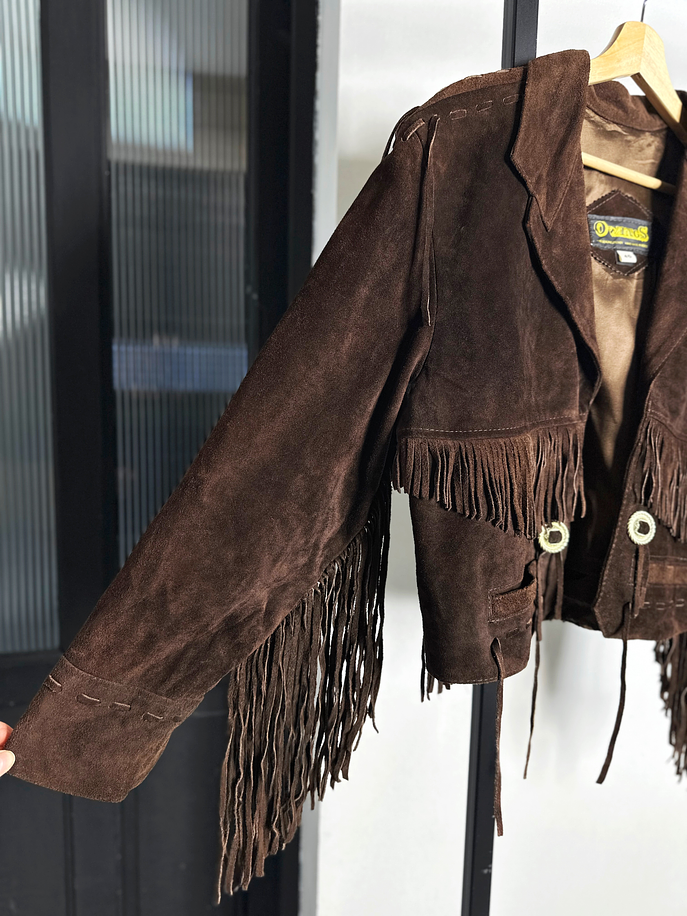 Chaqueta cuero vaquera  3