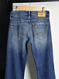 Jeans azul lavado tiro medio - Miniatura 4