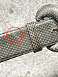 Cinturón de piel gris - Miniatura 5