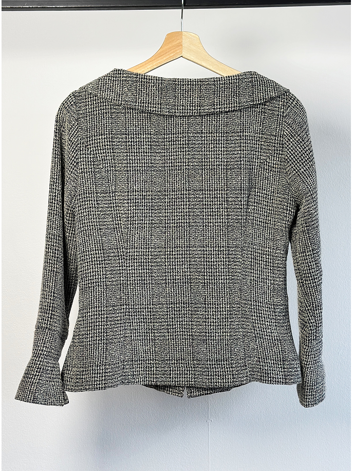 Blazer paño cuadrillé 3