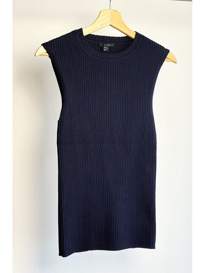 Top azul navy acanaldo 1