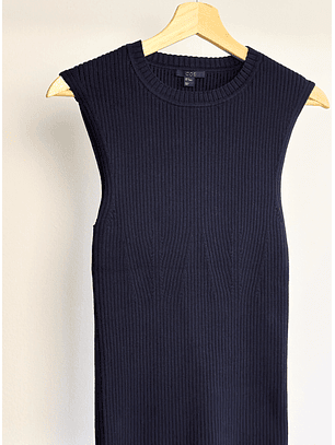 Top azul navy acanaldo