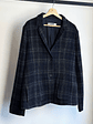 Blazer cuadrillé de lana  - Miniatura 1