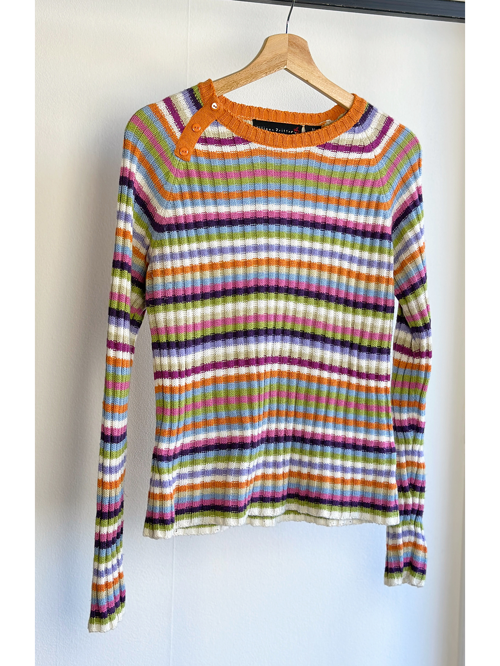 Chaleco rayado vintage 1