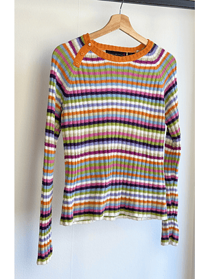 Chaleco rayado vintage