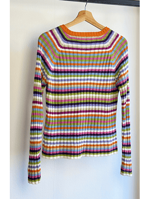 Chaleco rayado vintage