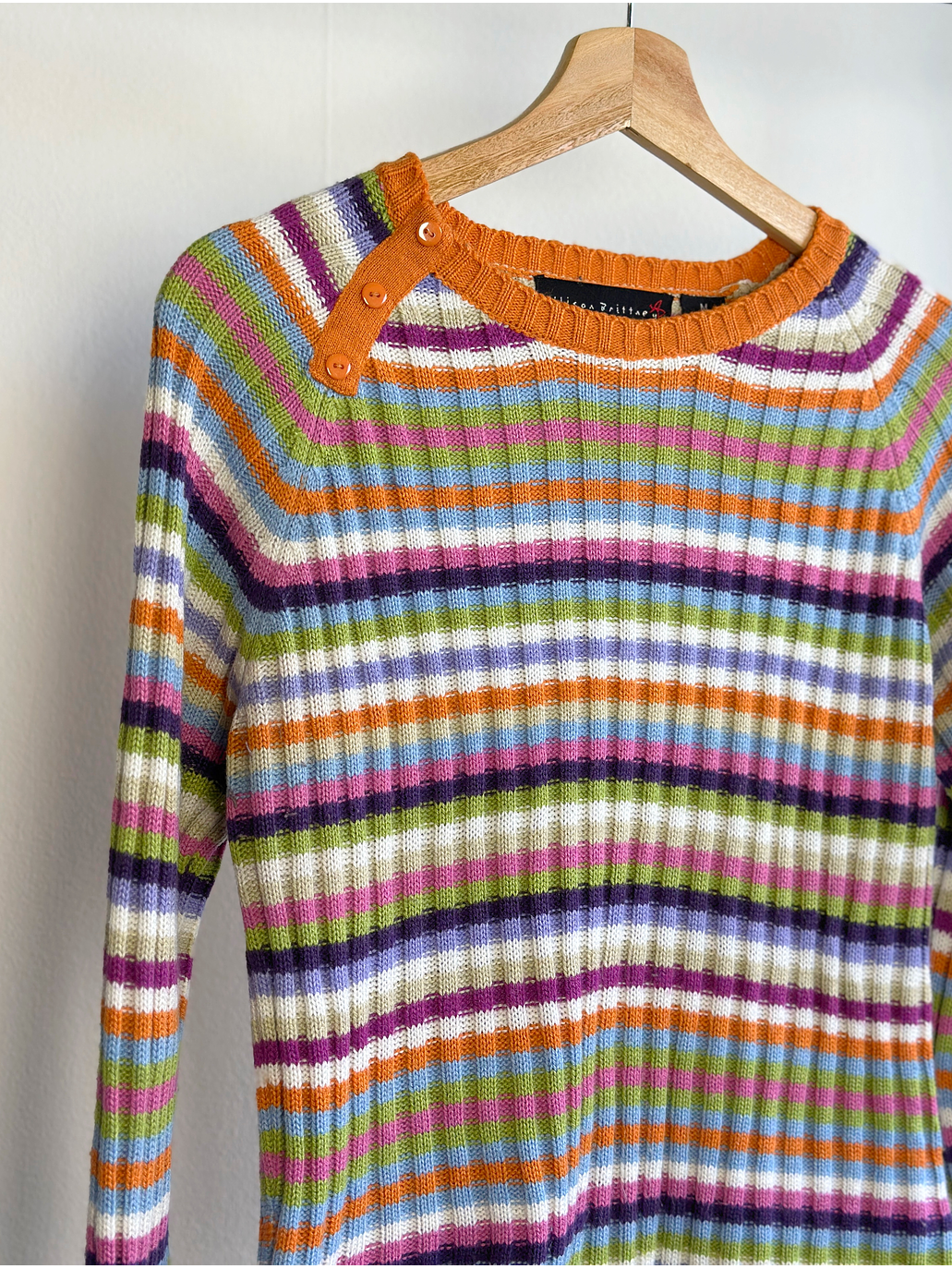 Chaleco rayado vintage 3