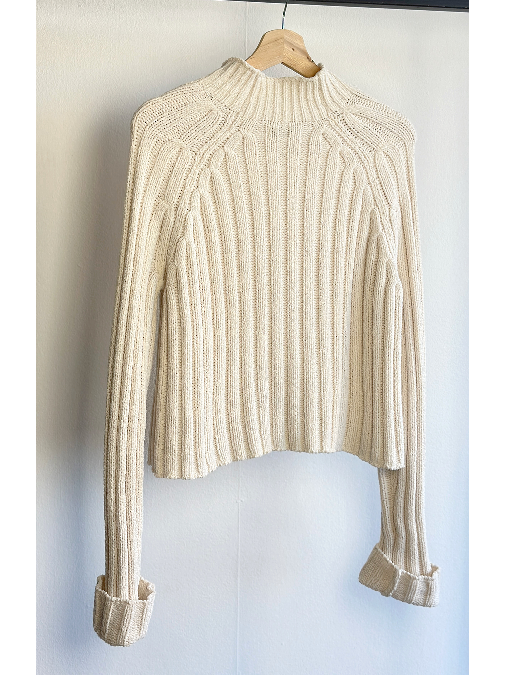 Chaleco crema chenille 3