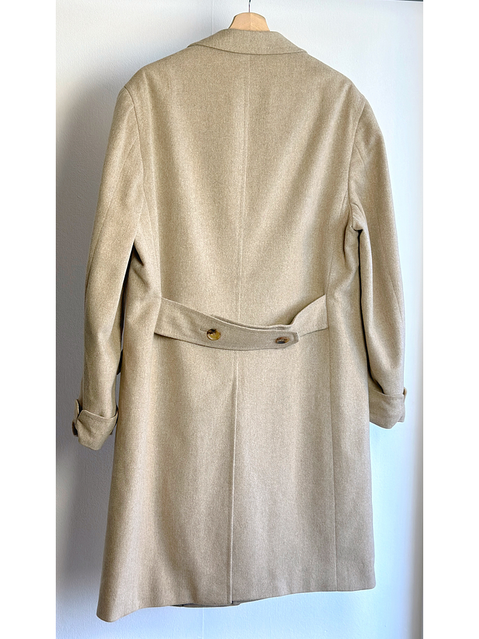 Abrigo beige de lana 3