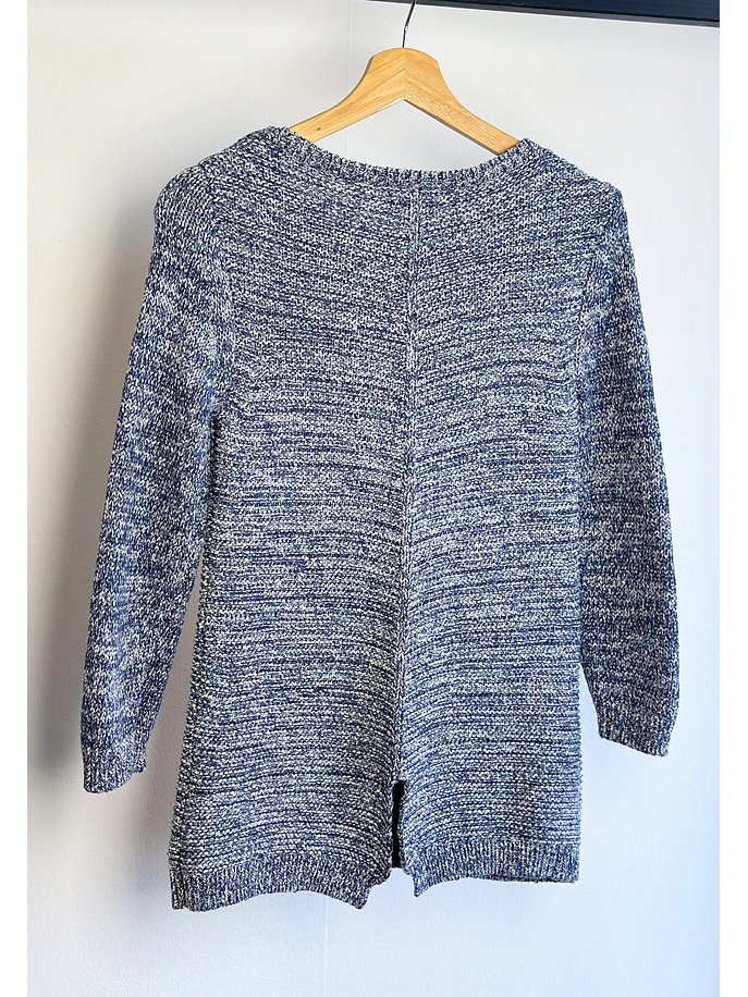 Suéter grueso jaspeado 3