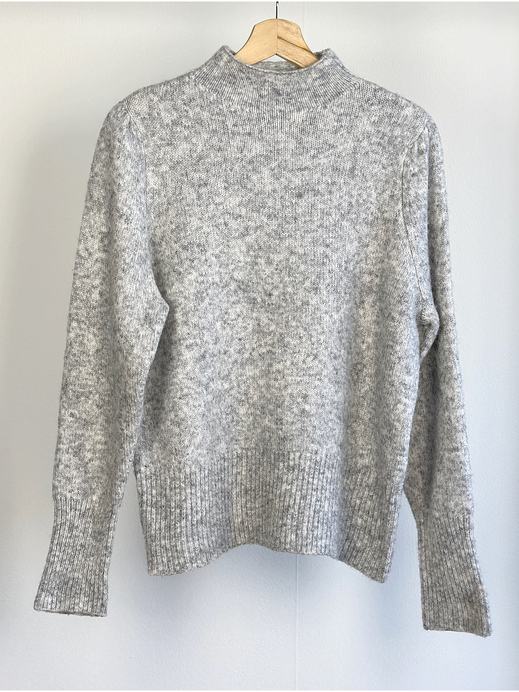 Chaleco gris jaspeado 1