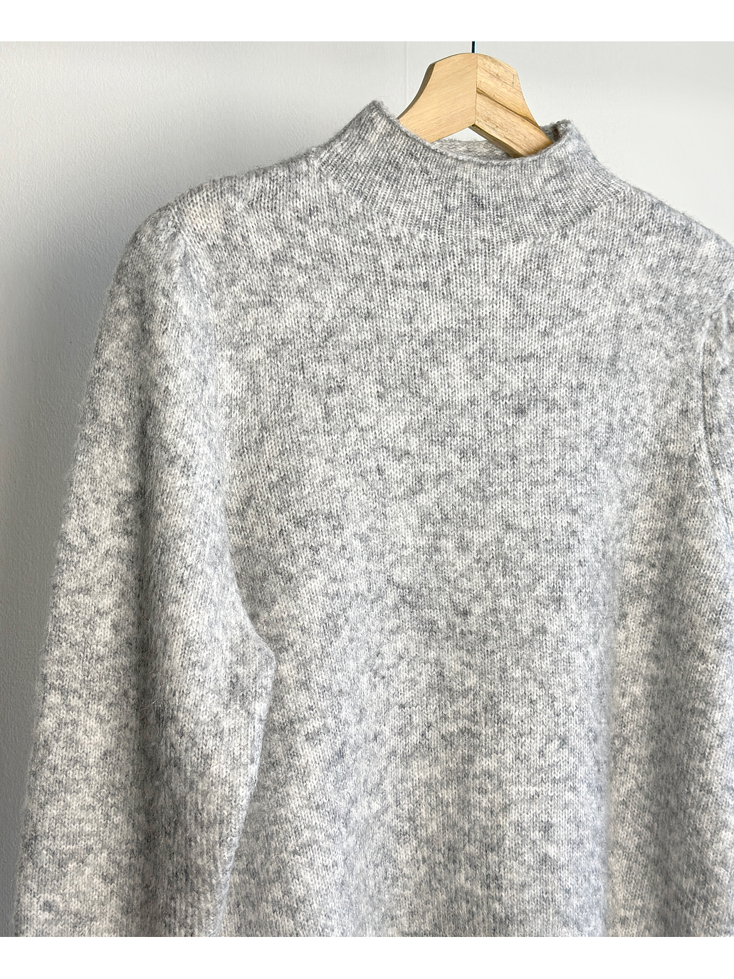 Chaleco gris jaspeado 2