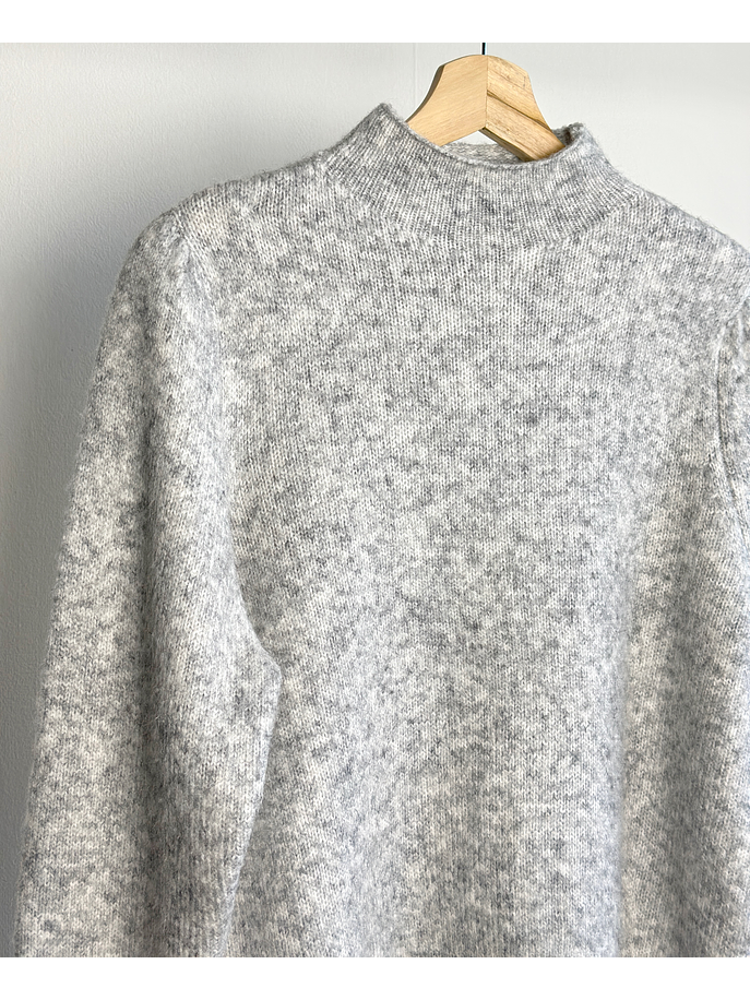 Chaleco gris jaspeado 2