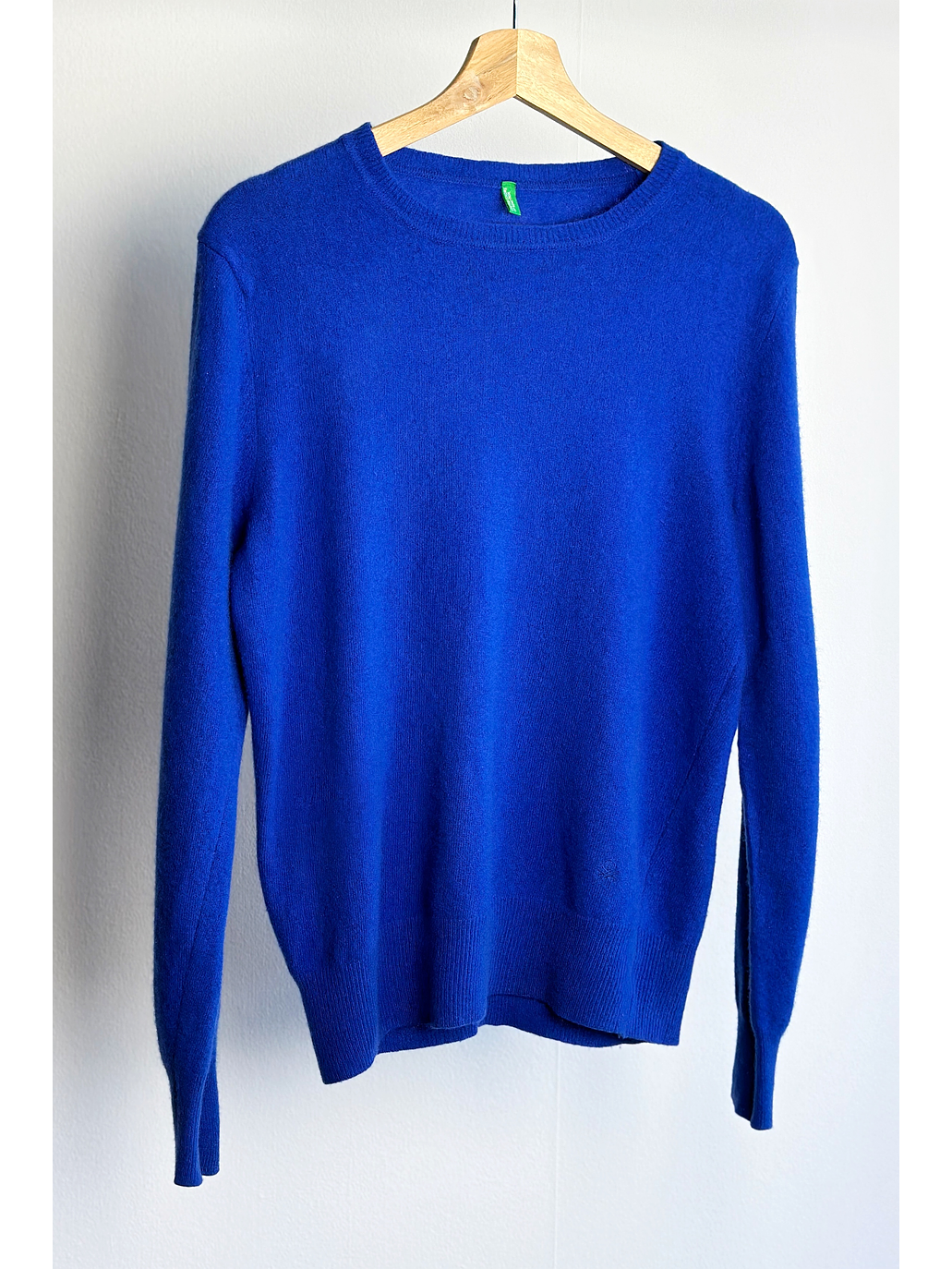 Chaleco azul de lana  1