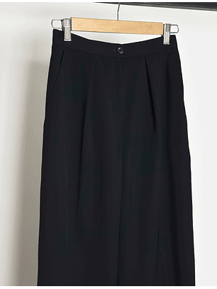 Pantalón de lana negro