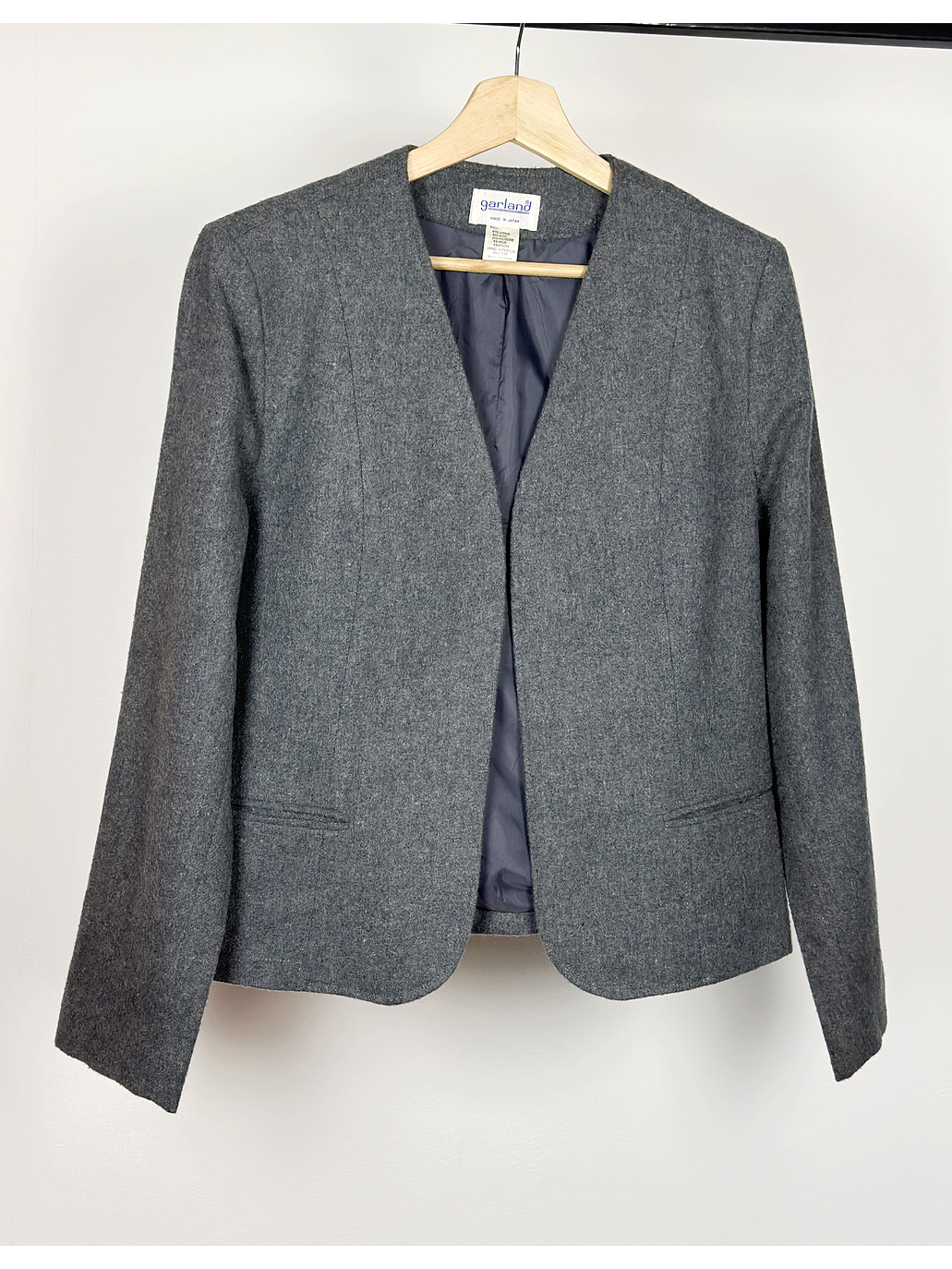 Blazer plomo jaspeado 1