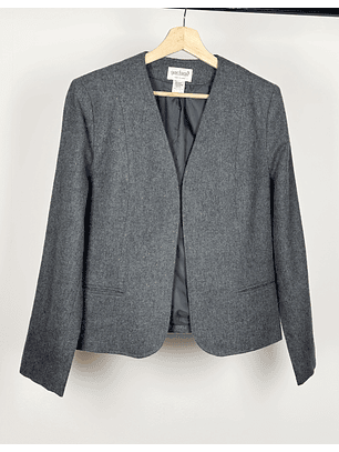 Blazer plomo jaspeado