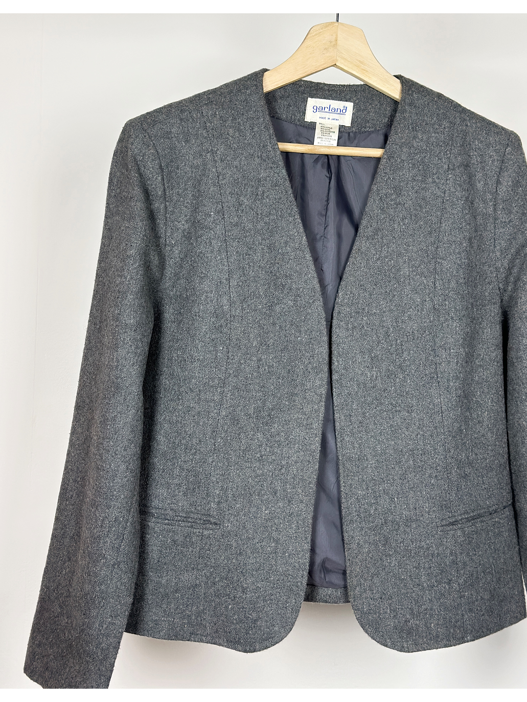 Blazer plomo jaspeado 3