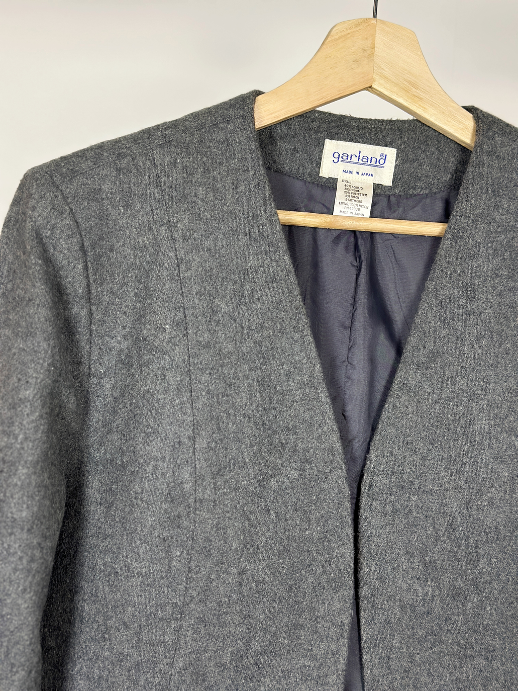 Blazer plomo jaspeado 4