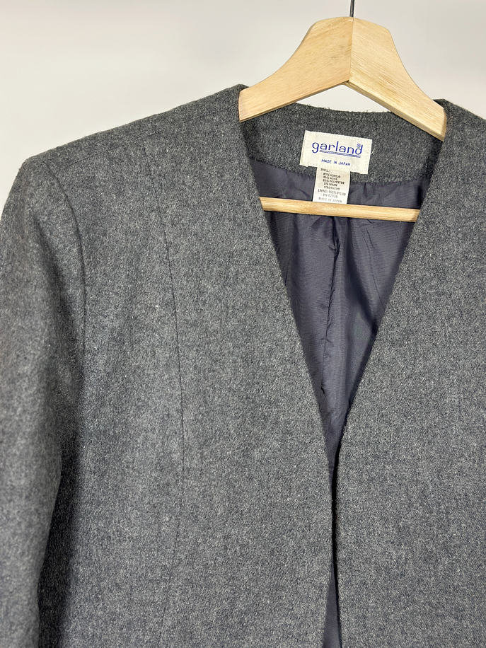 Blazer plomo jaspeado 4