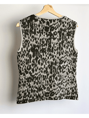 Top animal print 