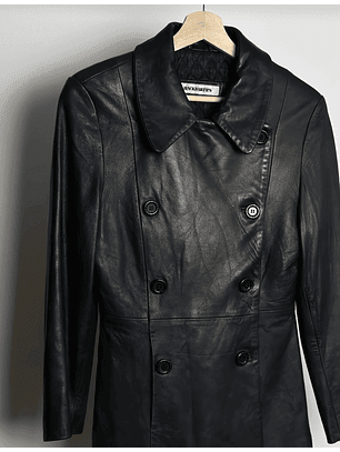 Chaqueta cuero negro