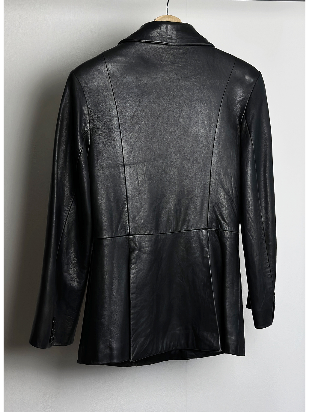 Chaqueta cuero negro 3