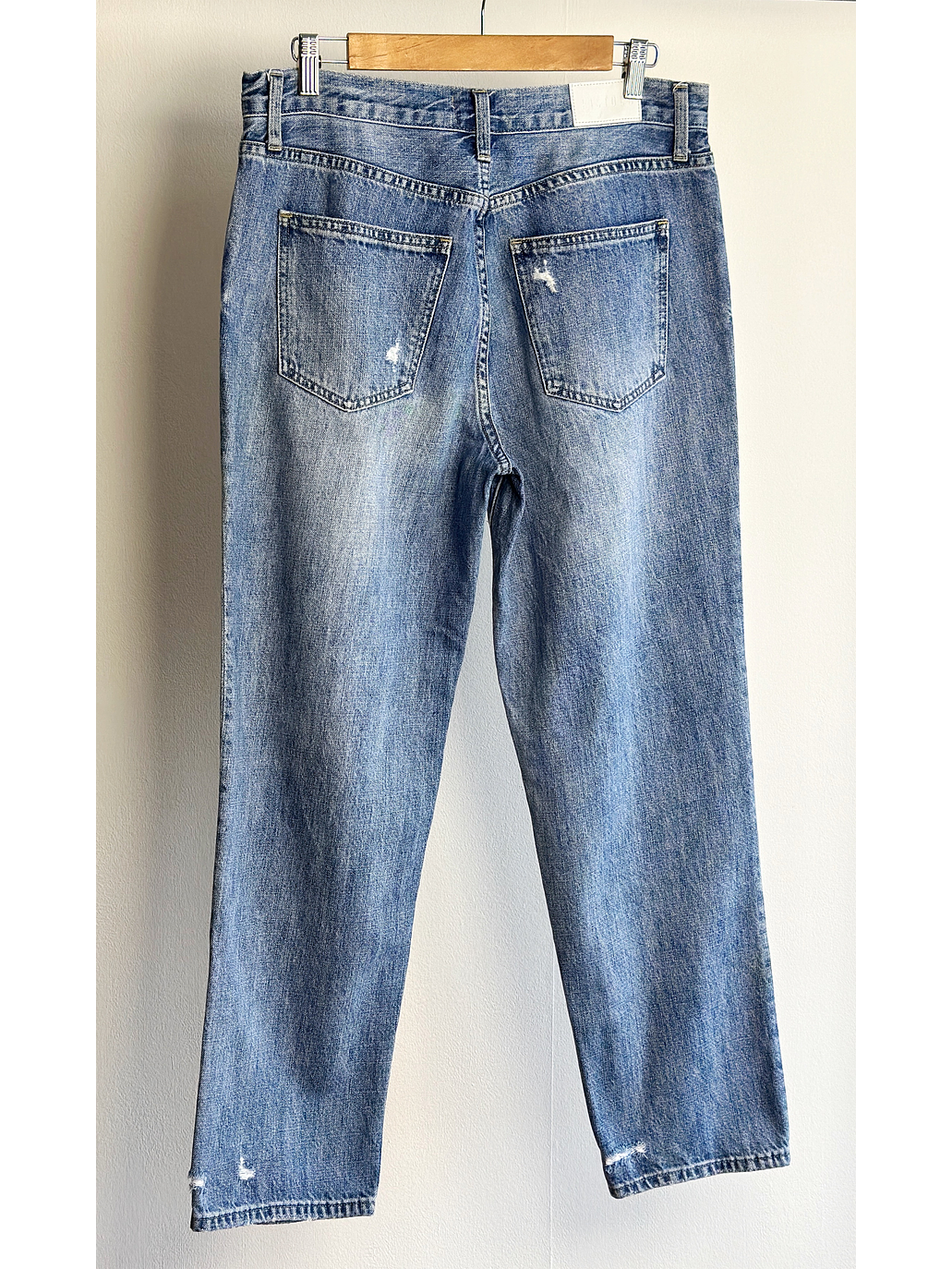 Jeans azul destroyed 3