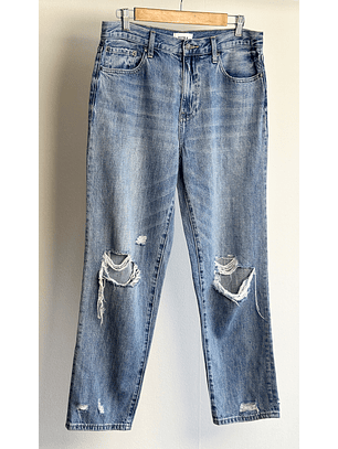 Jeans azul destroyed