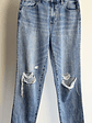 Jeans azul destroyed - Miniatura 1