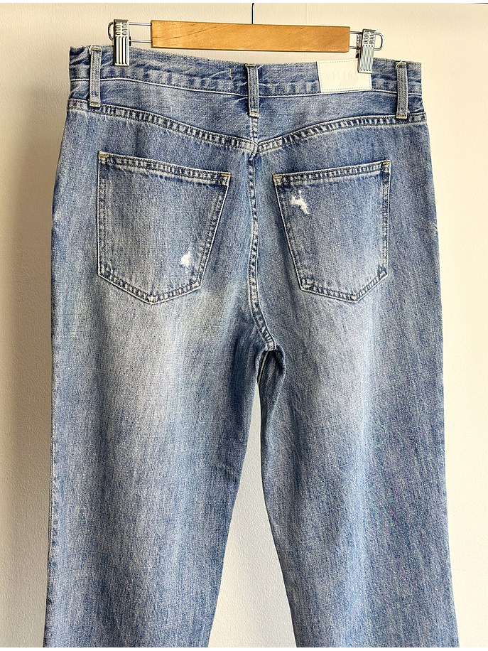 Jeans azul destroyed 4