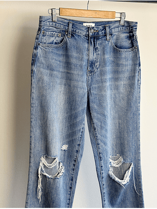 Jeans azul destroyed