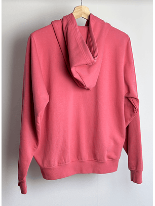 Polerón rosado estampado