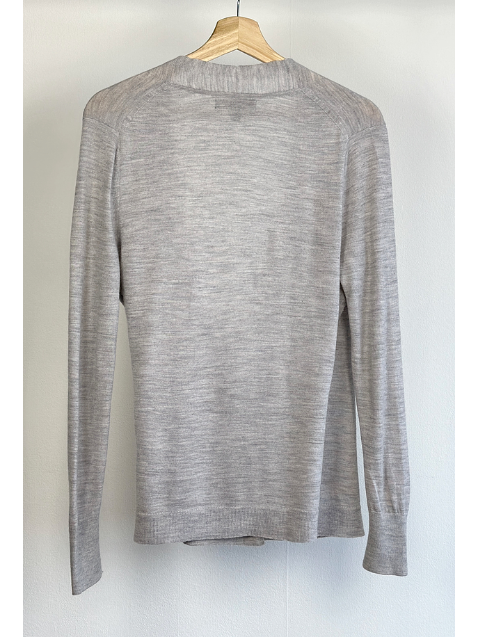 Chaleco gris cruzado 3