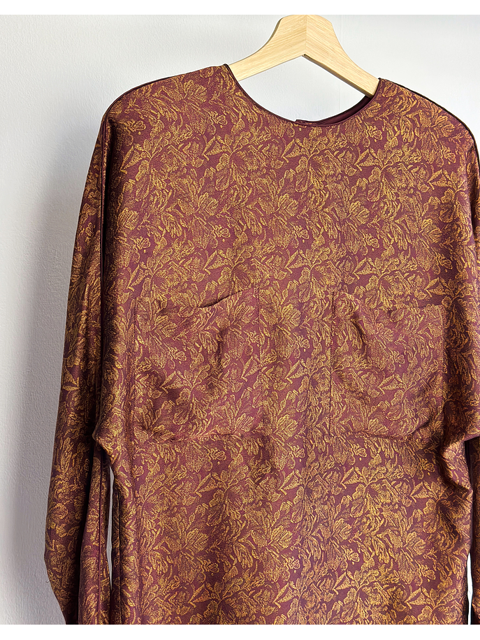 Top de seda vintage 2