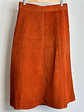 Falda gamuza naranja  - Miniatura 3